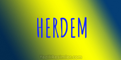 HERDEM
