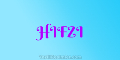HIFZI