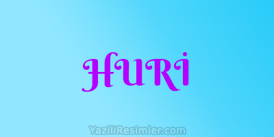 HURİ