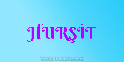 HURŞİT