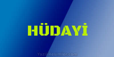 HÜDAYİ