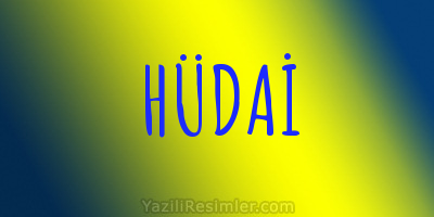 HÜDAİ