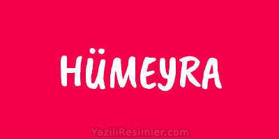 HÜMEYRA