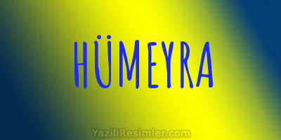 HÜMEYRA