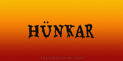 HÜNKAR