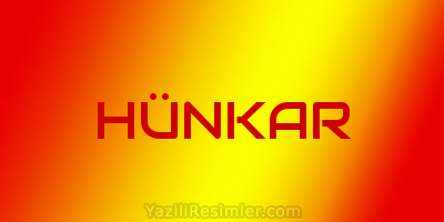 HÜNKAR