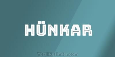 HÜNKAR