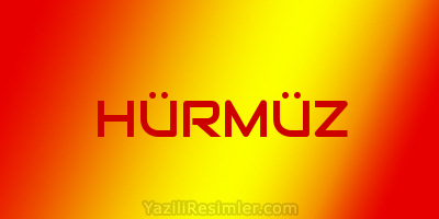 HÜRMÜZ