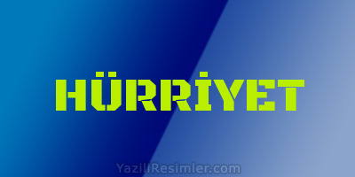 HÜRRİYET