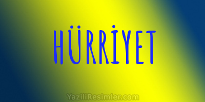 HÜRRİYET