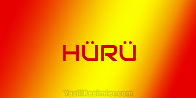 HÜRÜ