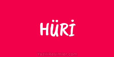 HÜRİ