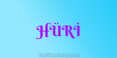 HÜRİ