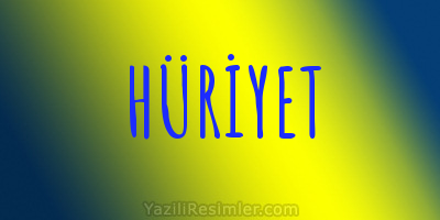 HÜRİYET