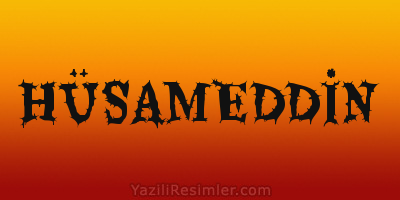 HÜSAMEDDİN