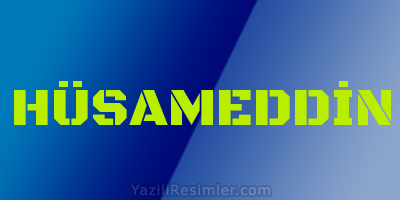 HÜSAMEDDİN