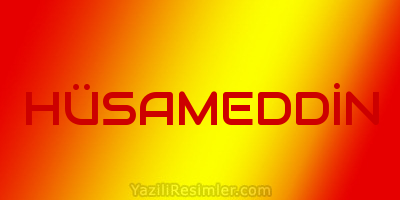 HÜSAMEDDİN