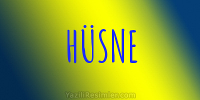 HÜSNE