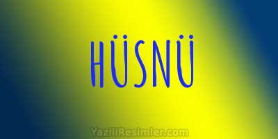 HÜSNÜ