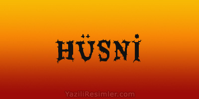 HÜSNİ