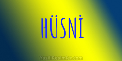 HÜSNİ