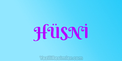 HÜSNİ