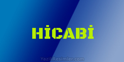 HİCABİ