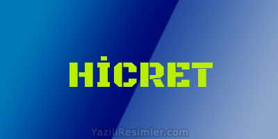 HİCRET