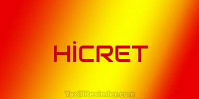 HİCRET