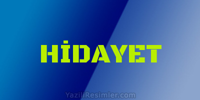 HİDAYET