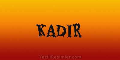 KADIR