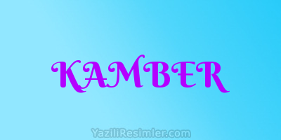 KAMBER