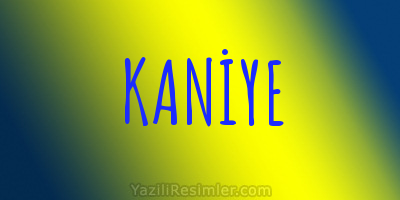 KANİYE