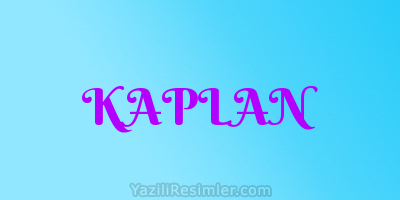 KAPLAN