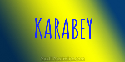 KARABEY