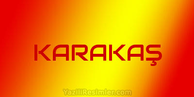 KARAKAŞ