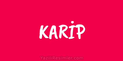 KARİP