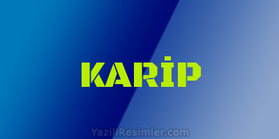 KARİP