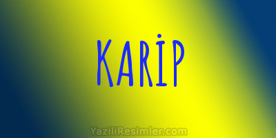 KARİP