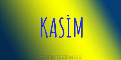 KASİM