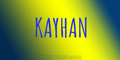 KAYHAN