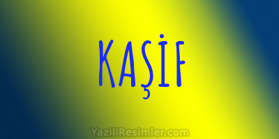 KAŞİF