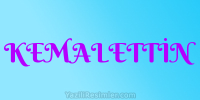 KEMALETTİN