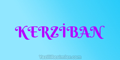 KERZİBAN