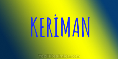 KERİMAN