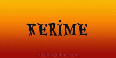 KERİME