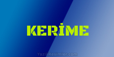 KERİME