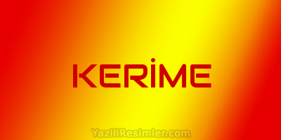 KERİME