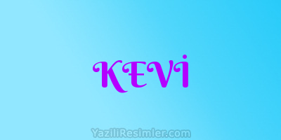 KEVİ