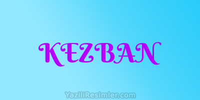 KEZBAN